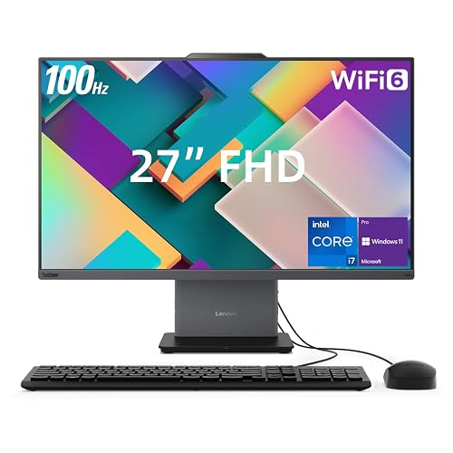 Lenovo ThinkCentre Neo 50a All-in-One Business Desktop 27' FHD 100Hz Display