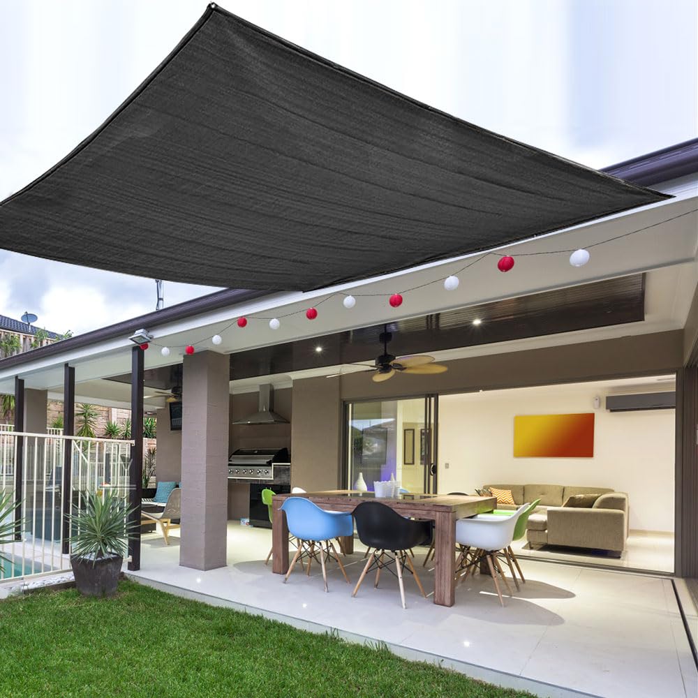 Garden Shade Cloth,Resistant Sun Shade Netting with Upgraded Grommets,Anti UV Shade Net Plants Sun Shades Outdoor for Greenhouse,Garden,Pergola,Backyard and Chicken Coop (6 * 10 FT)