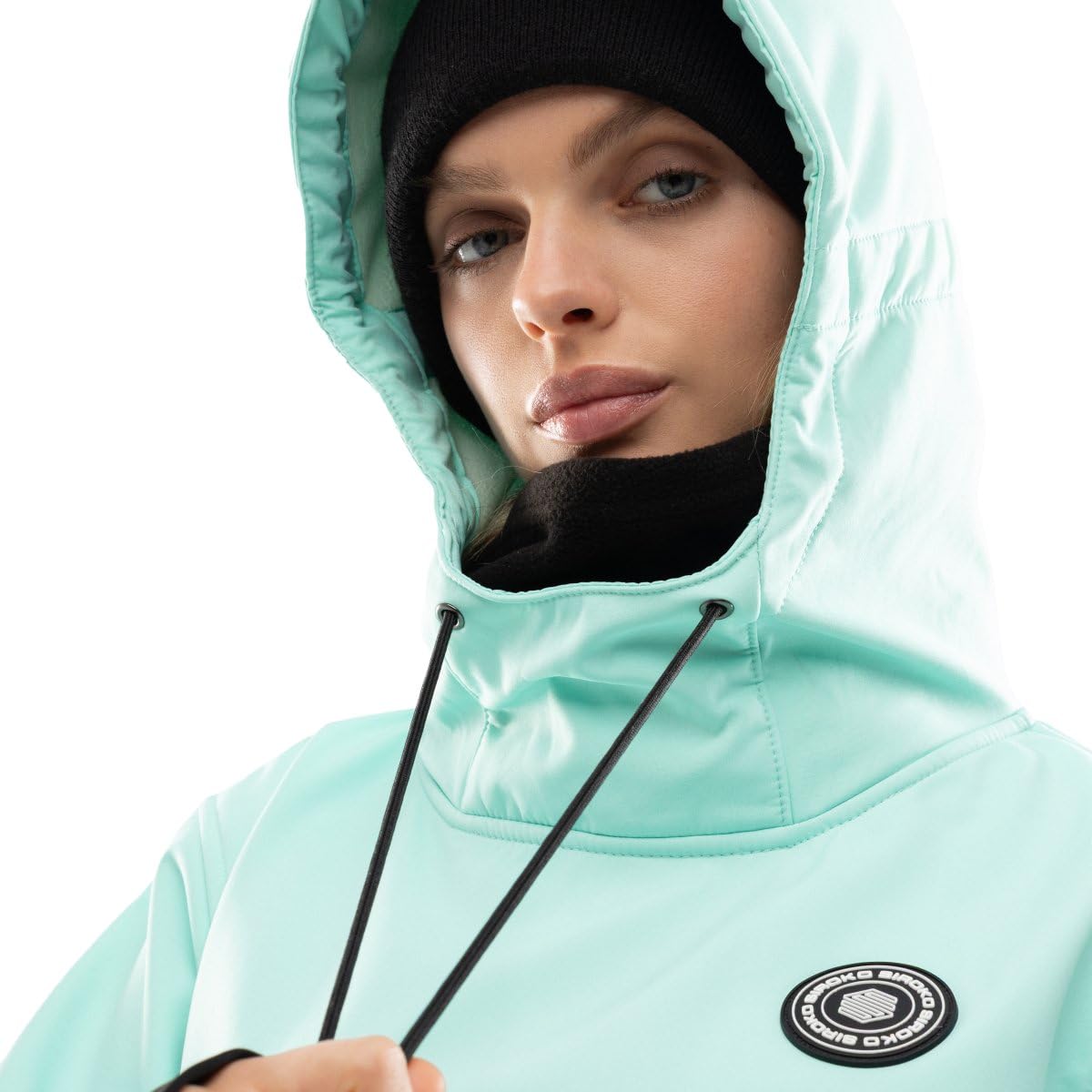 SIROKO Veste de Snowboard pour Femme W1-W Iceberg