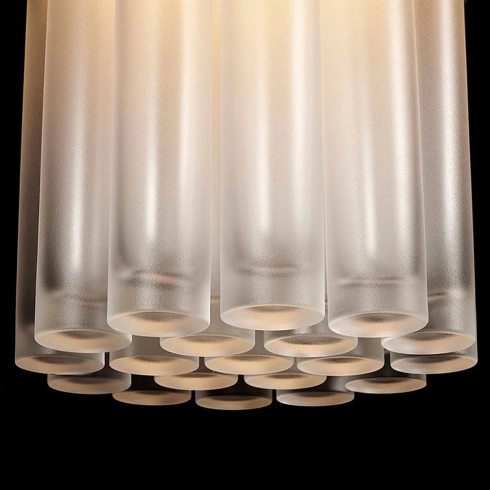 7,8" Lampa wisząca Szklana rurka Lampa wisząca Przemysłowe czarne lampy wiszące 12W LED Mały żyrandol Oprawy sufitowe do jadalni Salon Cafe Bar Restauracja LWX