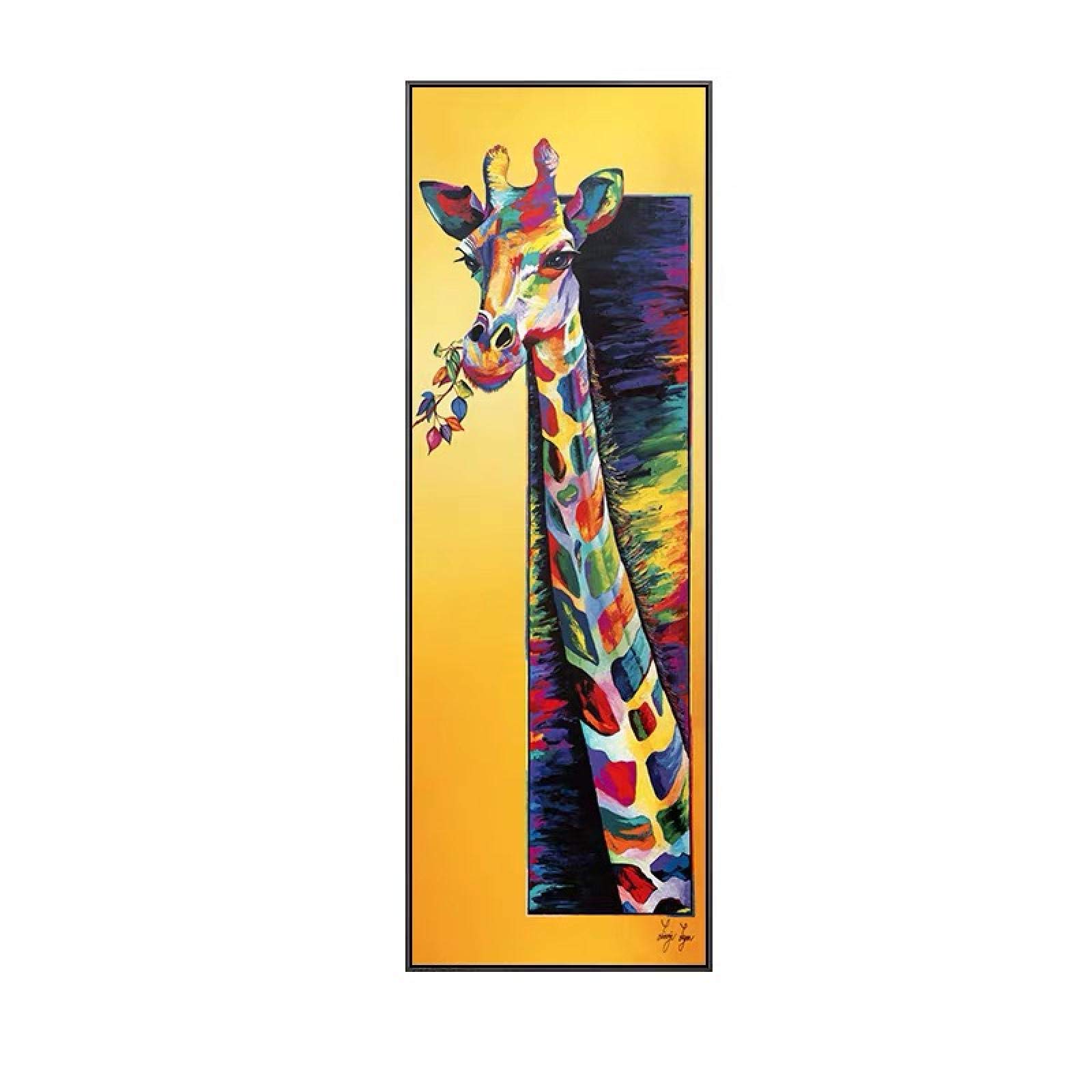 Quadro Astratto Su Tela Colorata – 50x100 Cm – Arte Moderna Per Soggiorno, Camera Da Letto, Ufficio