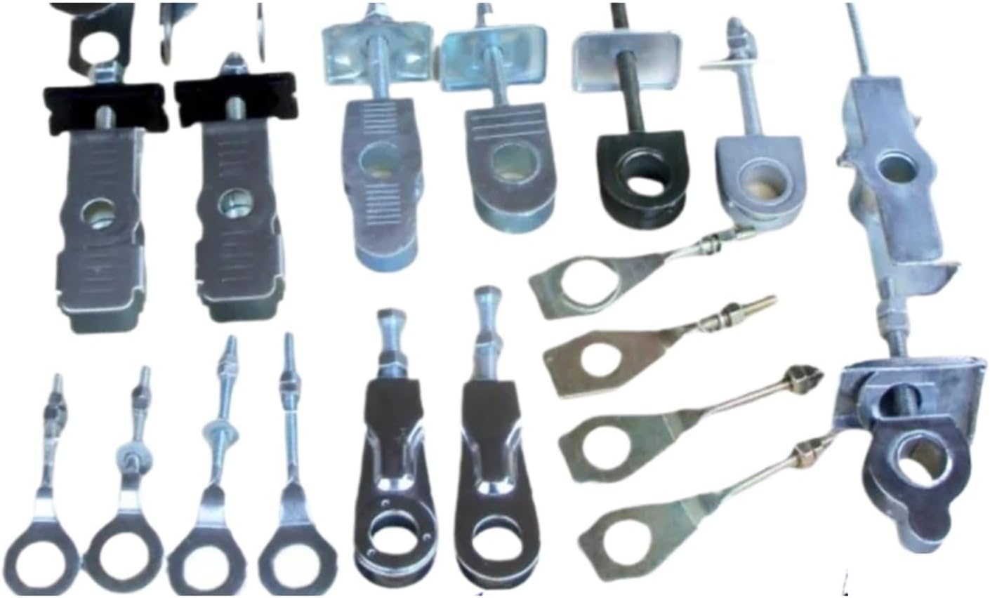 Bike Chain Tensioner 4PCS Motorcycle Chain Adjuster Puller Zipper Pulling Device Accessories and Parts
