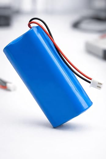 7.4V 2600mAh Li-ion 18650 Lithium ion Rechargeable Battery Pack with JST-XH 2.54/2P Plug Connector for DIY Robotics GPS mp...