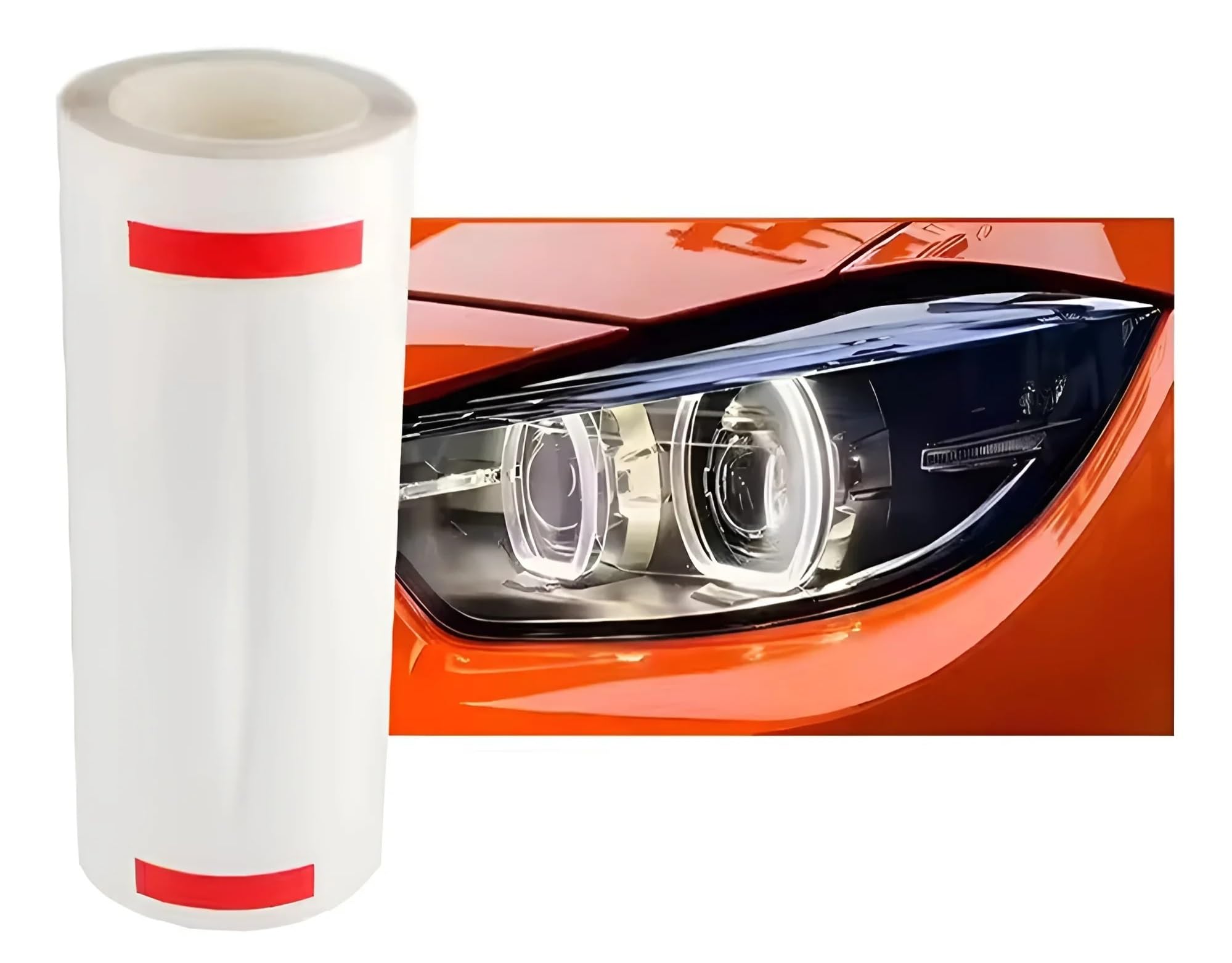 Ppf Self-Healing TPU Car Headlight & Taillight Protector - Transparent 100 * 30cm, Anti-Scratch, Paint Protection Film-picture-20