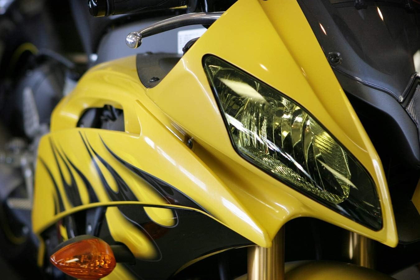 Lamin-x Custom Fit Yellow Headlight Covers for Honda Goldwing (01-07)