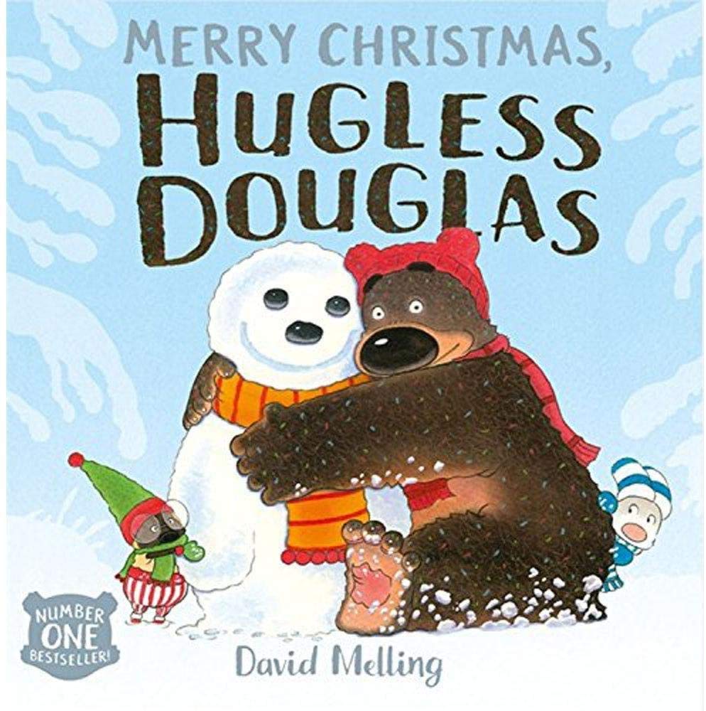 David Melling Merry Christmas Hugless Douglas