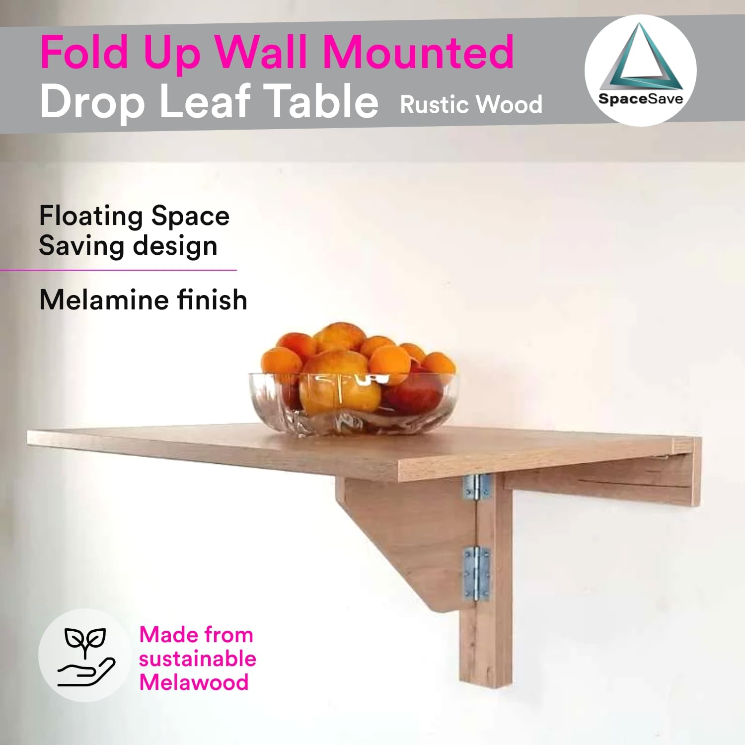 Craft Wall Mounted Drop Leaf Table