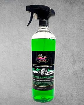 White Lines WL-32 Street Juice Products Whitewall & Tire Cleaner Safe for Cars, Trucks, Motorcycles, RVs & More, 32 fl oz