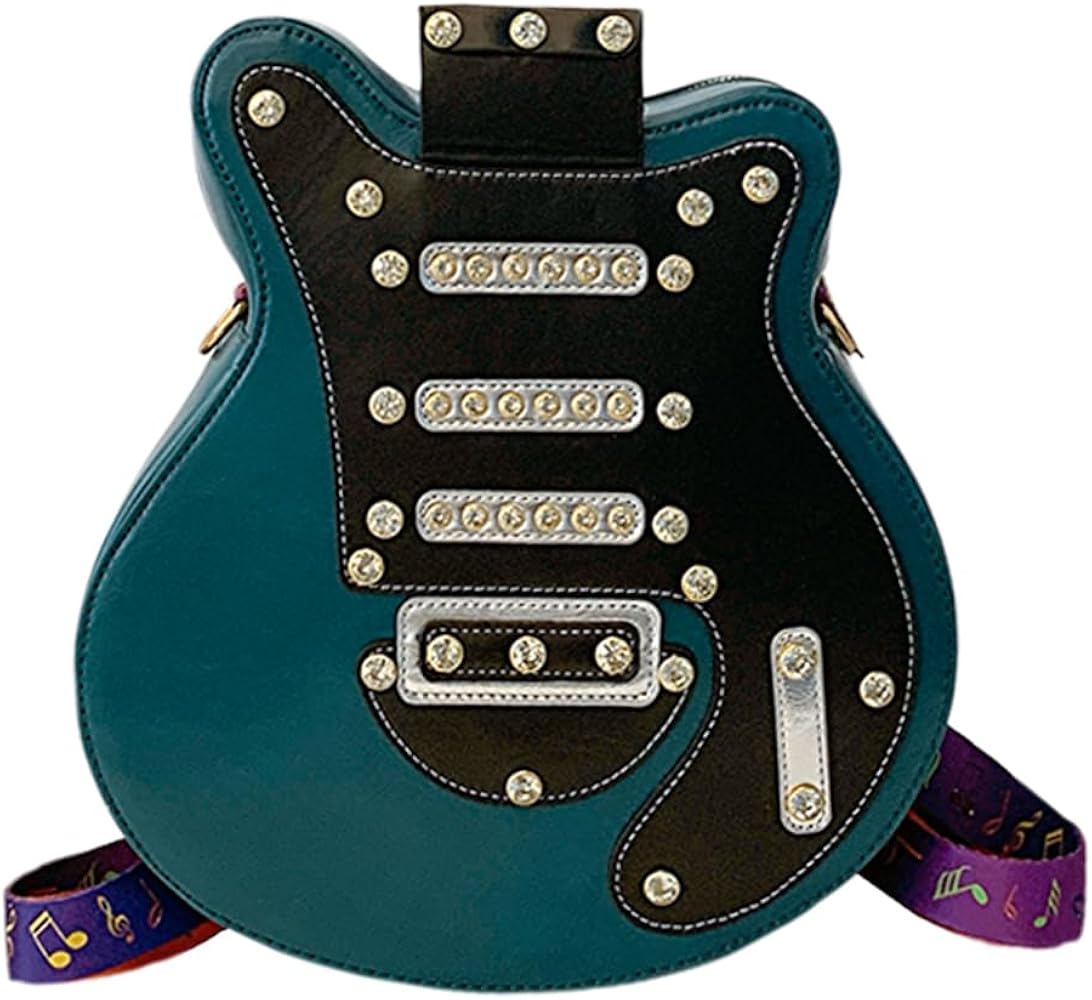 Amazon | [GETBSTOOP] 女性ギター型ショルダーバッグ調整可能な