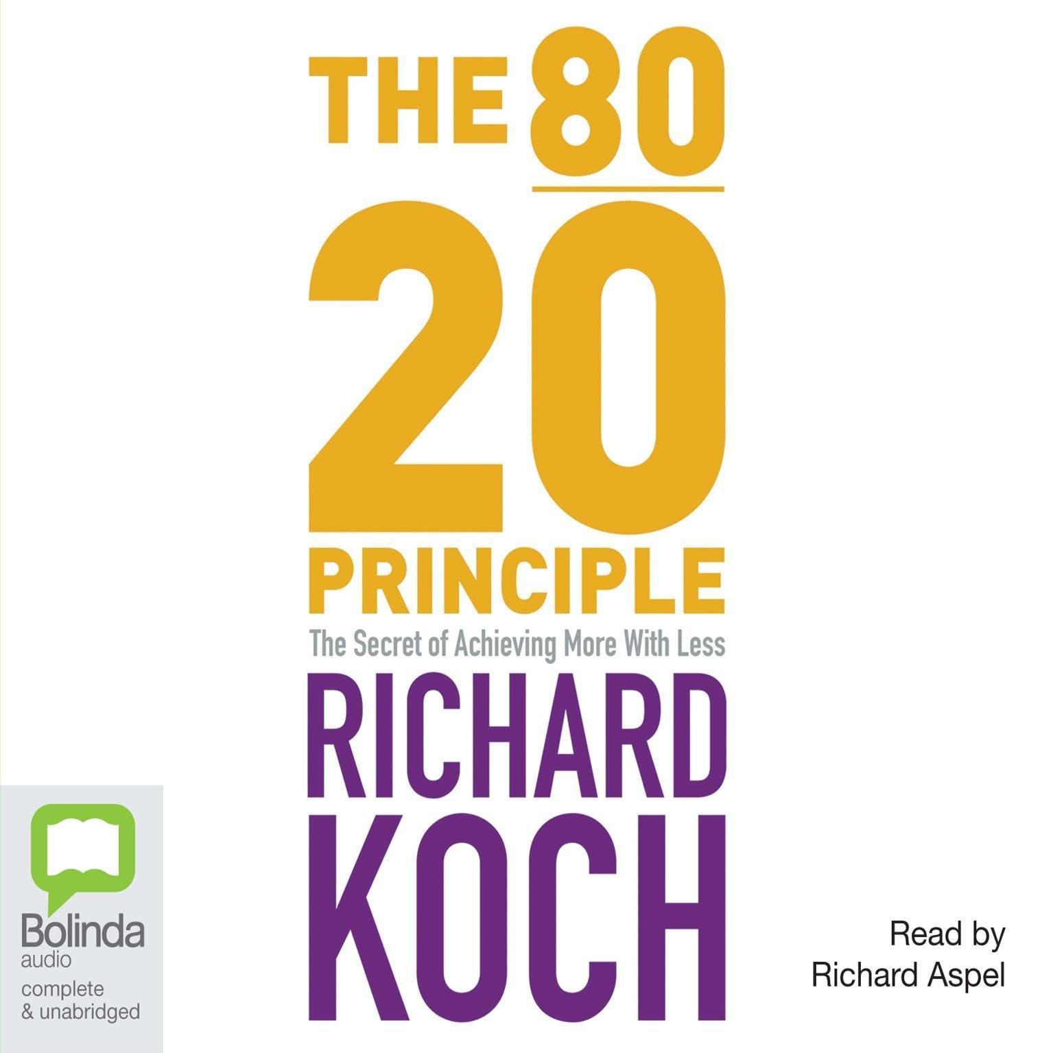 Cover art for The 80/20 Principle