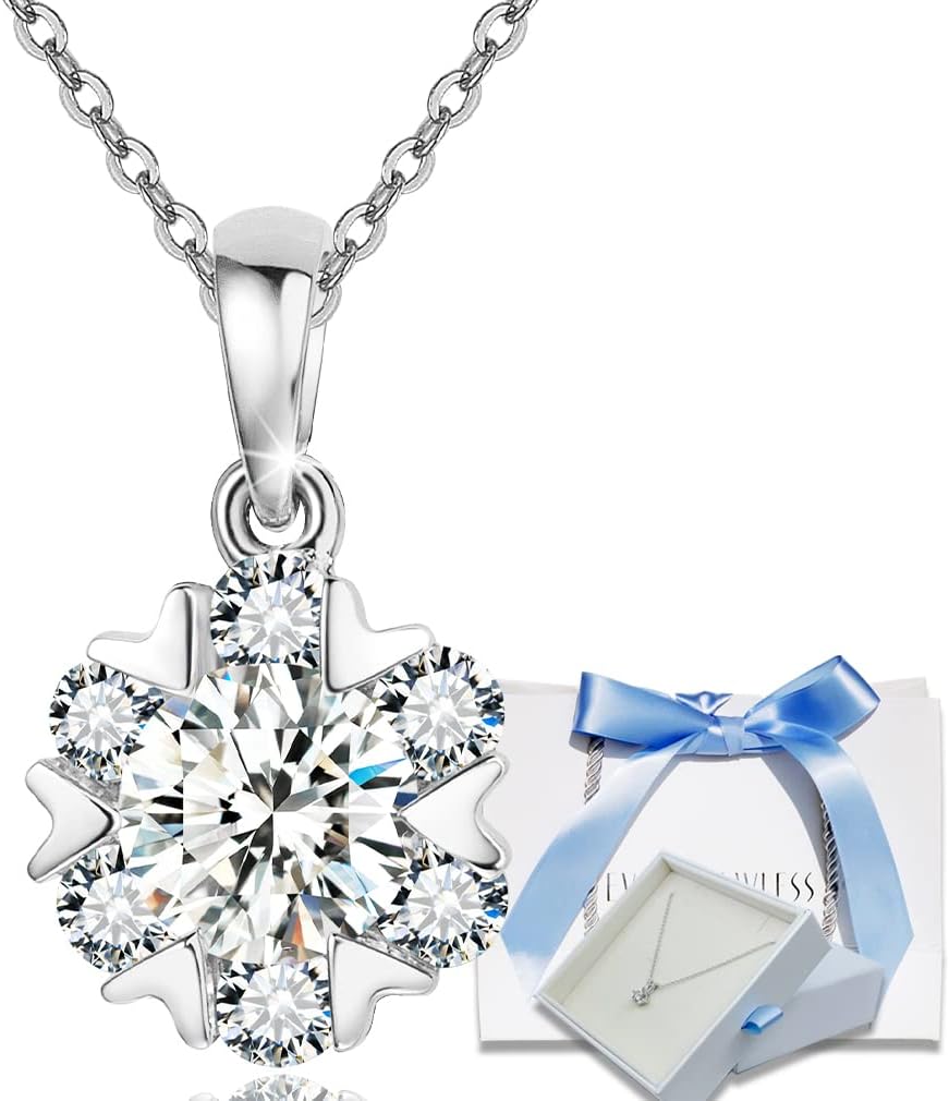 [EVER FLAWLESS] レディース ネックレス シルバー925 クリスマスプレゼント ギフト ラッピングキット 2点セット アクセサリー ジュエリー シンプル ベネチアン 45cm