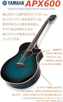 Amazon | ヤマハ エレアコ YAMAHA APX600 OBB 初心者 入門 13点 セット
