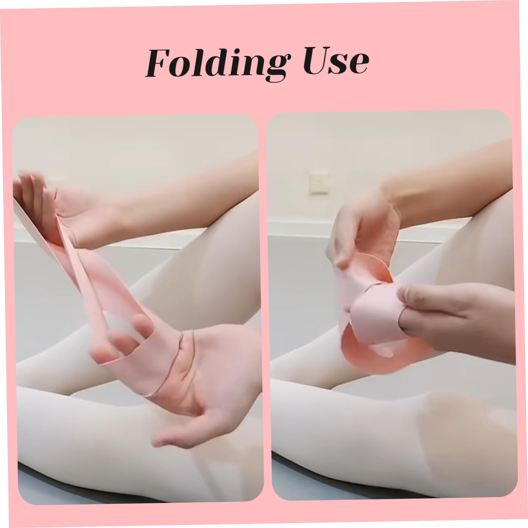 Attrezzatura per stretching da balletto, barella per piedi da balletto 3 pezzi 10 lb/20 lb/30 20x2 barella per piede in lattice naturale 3 colori accessori di ricambio portatili per professionisti