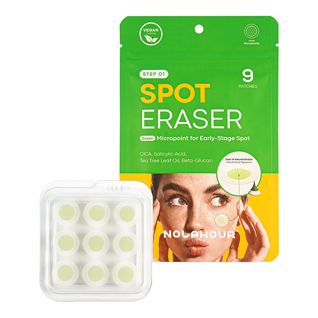 Advanced Microneedle Acne Spot Eraser Patch for early stage spot, 9 Patches, Fast Acne Healing, Skin Protection, Easy Application, All Skin Types-image-35