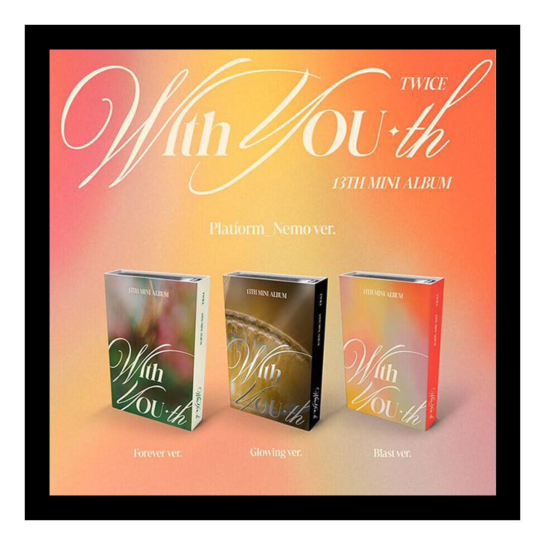 Amazon.com: (PLATFORM Ver.) TWICE [WITH YOU-TH] 13th Mini Album