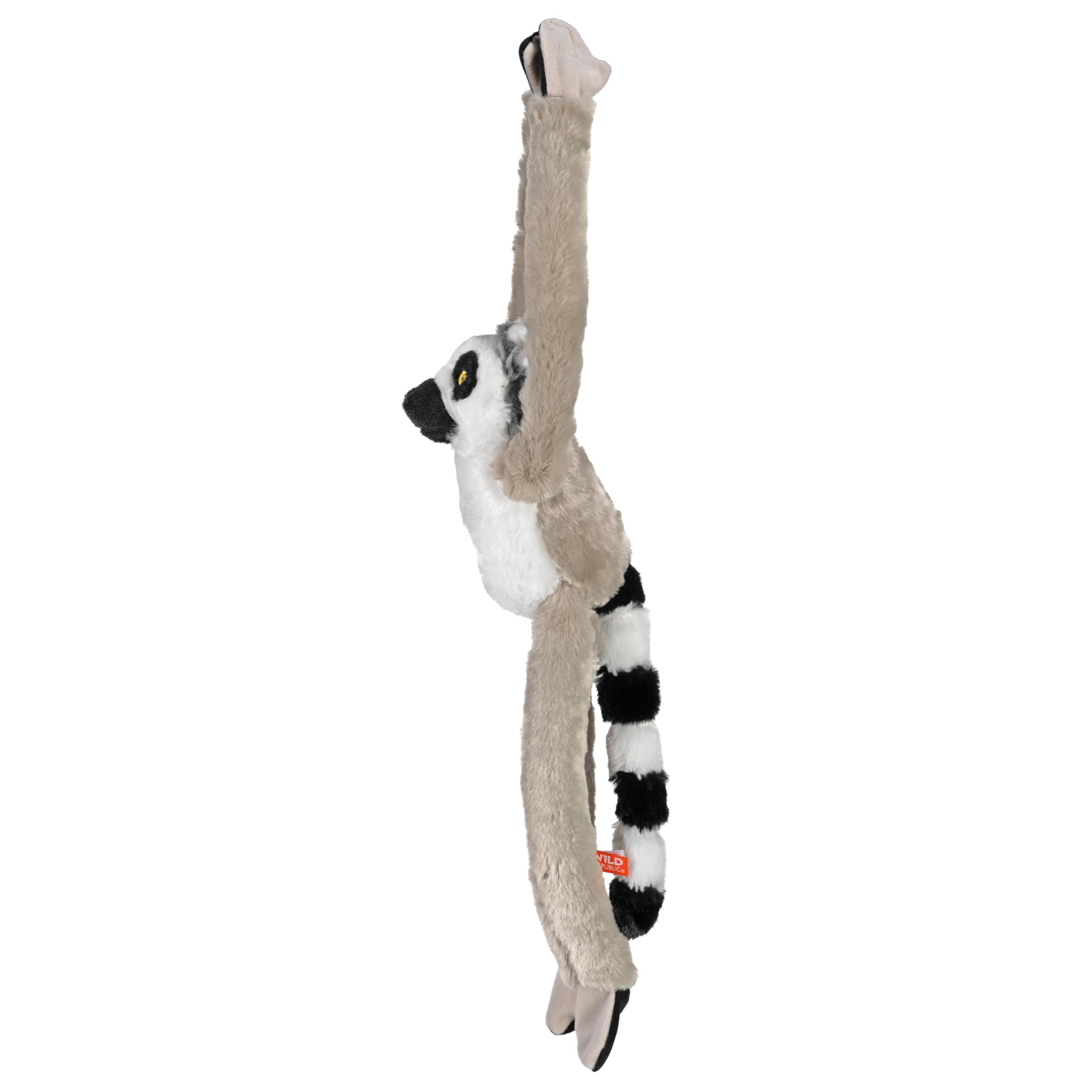 Wild Republic- Ecokins Hanging Lemure dalla Coda ad Anelli, Colore, 25770