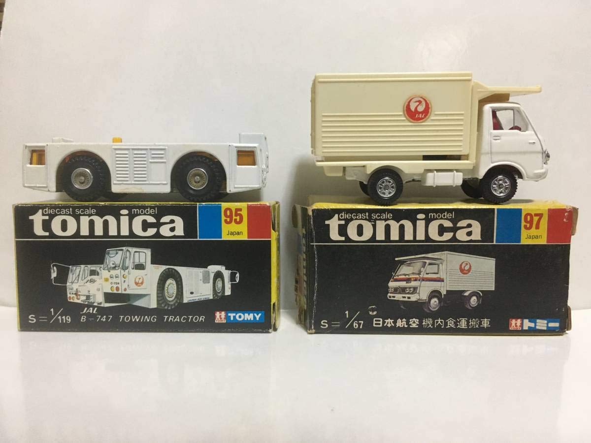 Amazon | トミカ No.95 日本航空 ジャンボ ケン引車 & No.97