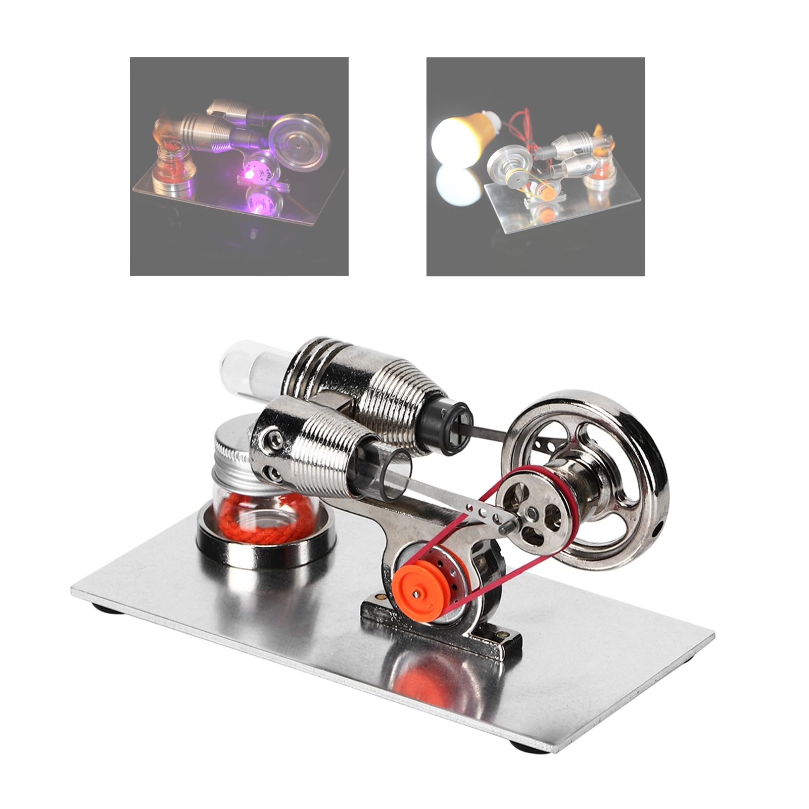 Kit moteur Stirling : apprenez enfin la physique sans manuels ennuyeux