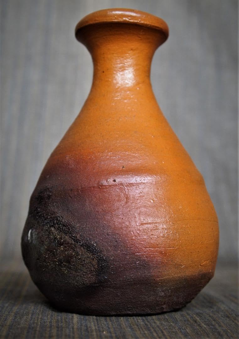 希少作★森岡成好★とくり（南蛮窯変徳利）★共箱★緋色 Amazon.co.jp: 作森岡成好 とくり （南蛮窯変徳利）共箱緋色