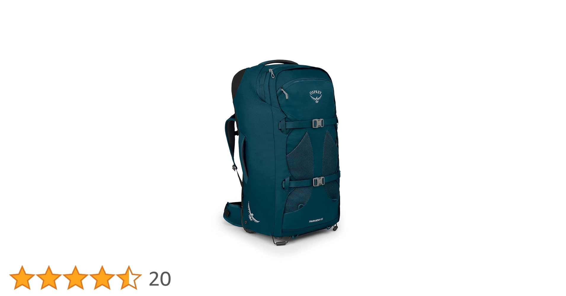 オスプレー P65　65Lトラベルバッグ フェアビューウィールドトラベルパック65L(ブラック