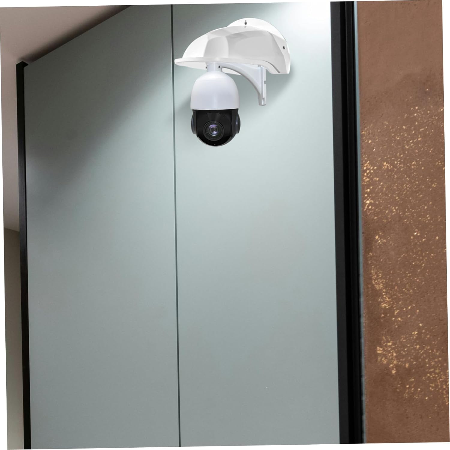 Artibetter 4Pcs Outdoor Camera Rain Cover Security Camera Protector Shielding Housing for CCTV Nest Ring Easy Install for Harsh Weather Conditions