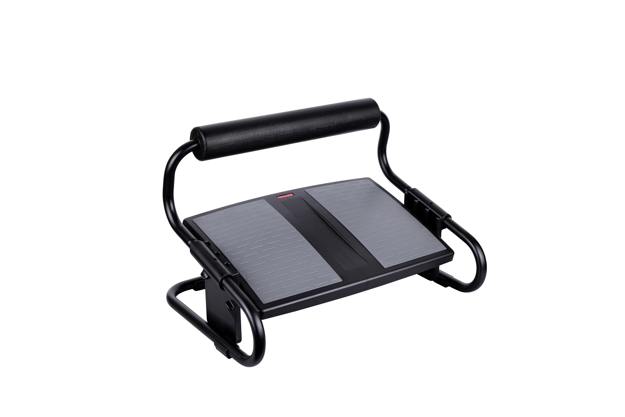 Ergonomische Fußstütze, Schwarz/Grau, Verstellbar