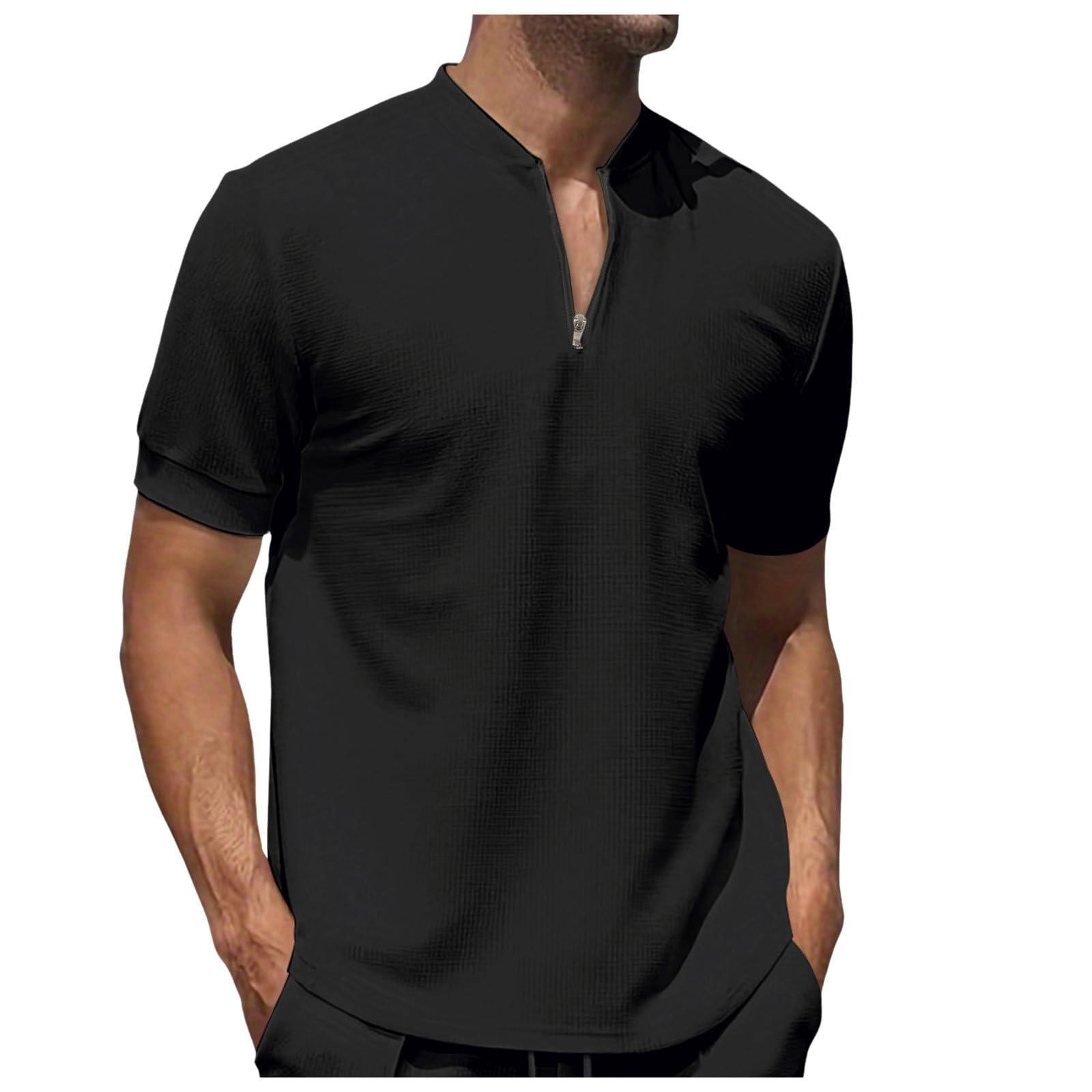 トップス REGULAR COLLAR SHORT SLEEVE SHIRT-LOOSE 71XrSNsBWmL._AC_SL1500_.jpg