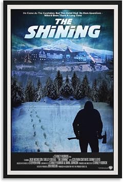 The Shining Horror Movie Poster 14 Home Decor Poster Wall Art Hanging Picture Print Bedroom Decorative Painting Posters Room Aesthetic 24x36inch60x90cm