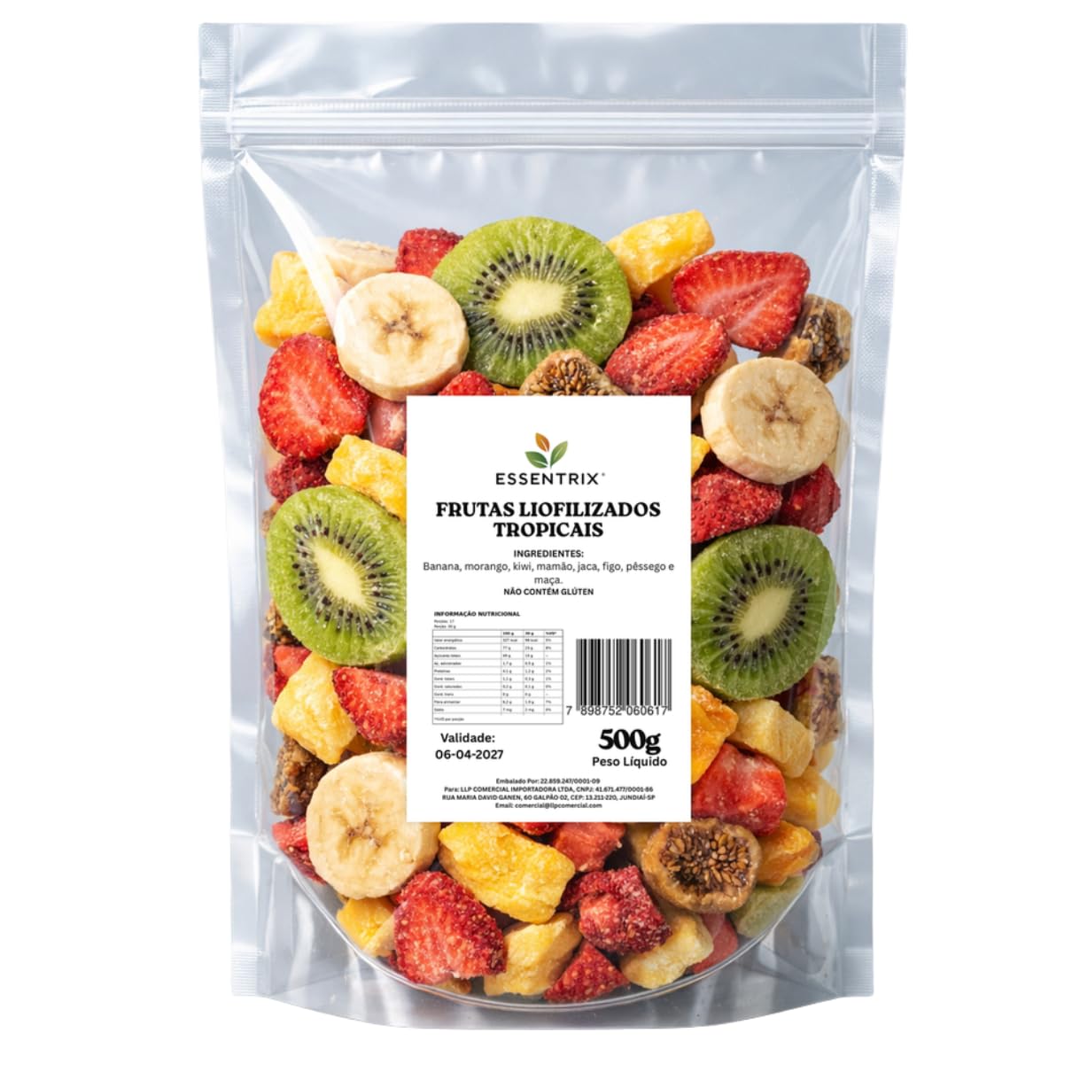 FRUITS　No.9 Mix Chips de Frutas Liofilizadas Tropicais Crocantes 500g | Amazon
