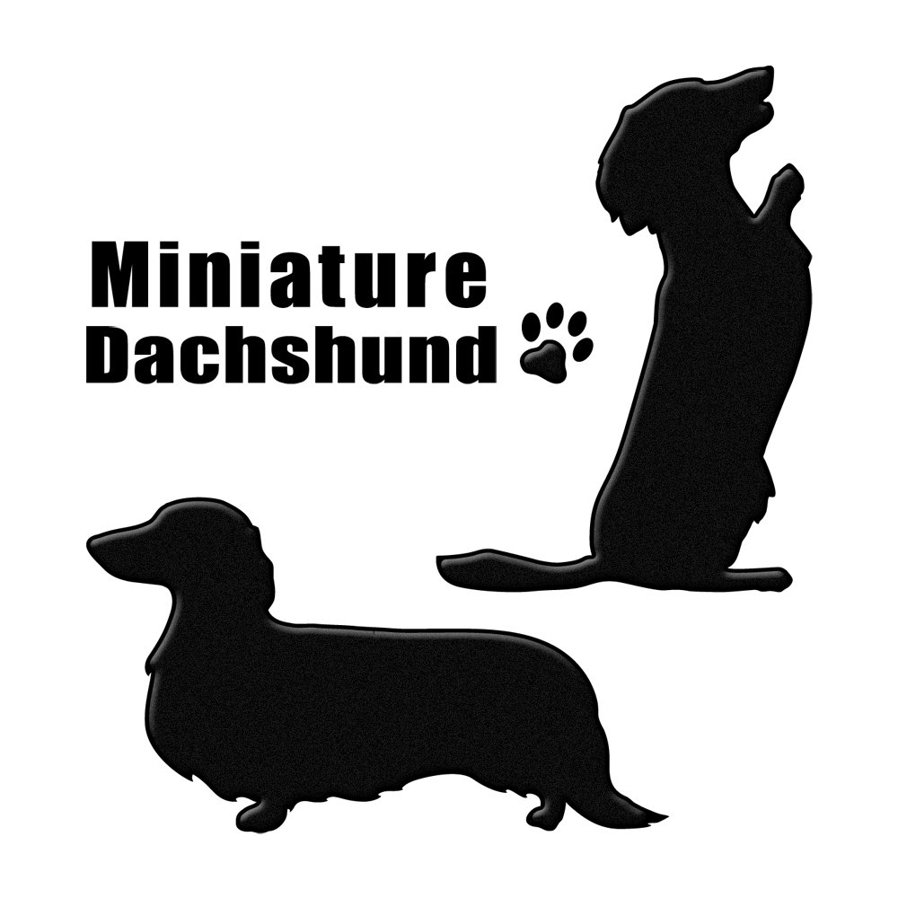 emu様❤ダックス 印鑑スタンド♡ ミニチュアダックスフンドスムース_ペットお名前スタンプ_犬グッズ_名