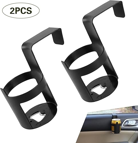 Miniatura 7 de 2 portavasos de automóvil, 2.75 x 2.67 x 2.04 x 2.55 pulgadas, soporte de almacenamiento portátil multifuncional para vasos, diseño de inserción,