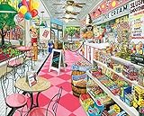 White Mountain Puzzles Ice Cream Parlor, 1000 Piece Jigsaw Puzzle