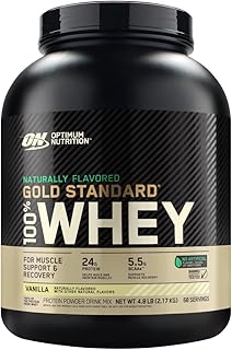 Optimum Nutrition Gold Standard 100% Whey Naturally Flavored Protein Pow...