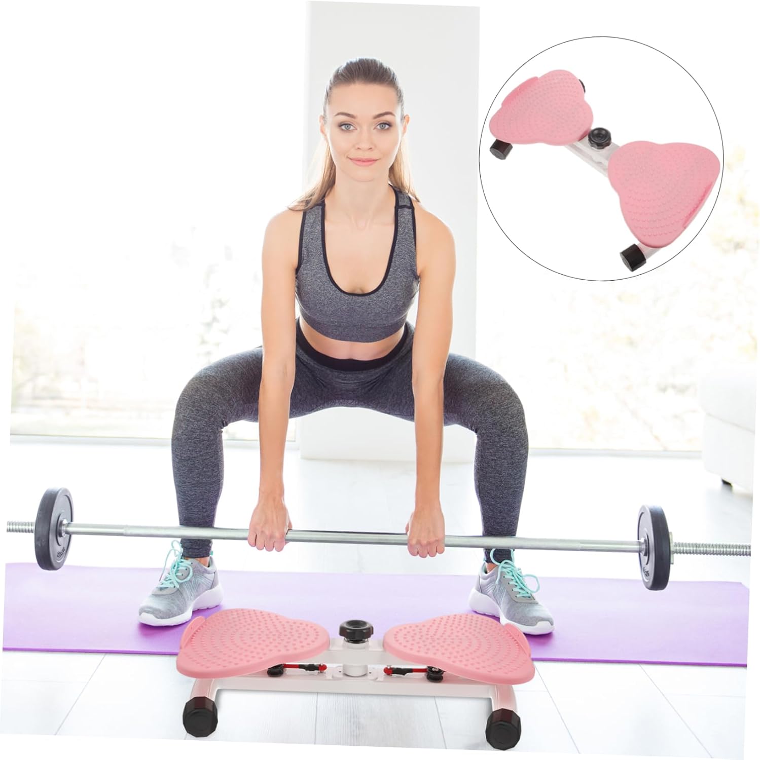 BESPORTBLE 1pc Twisting Waist Disc Fitness Plate Core Strength Equipment for Home Exercise Non-slip Stability Easy to Use for and Relaxation for Full Body Workout
