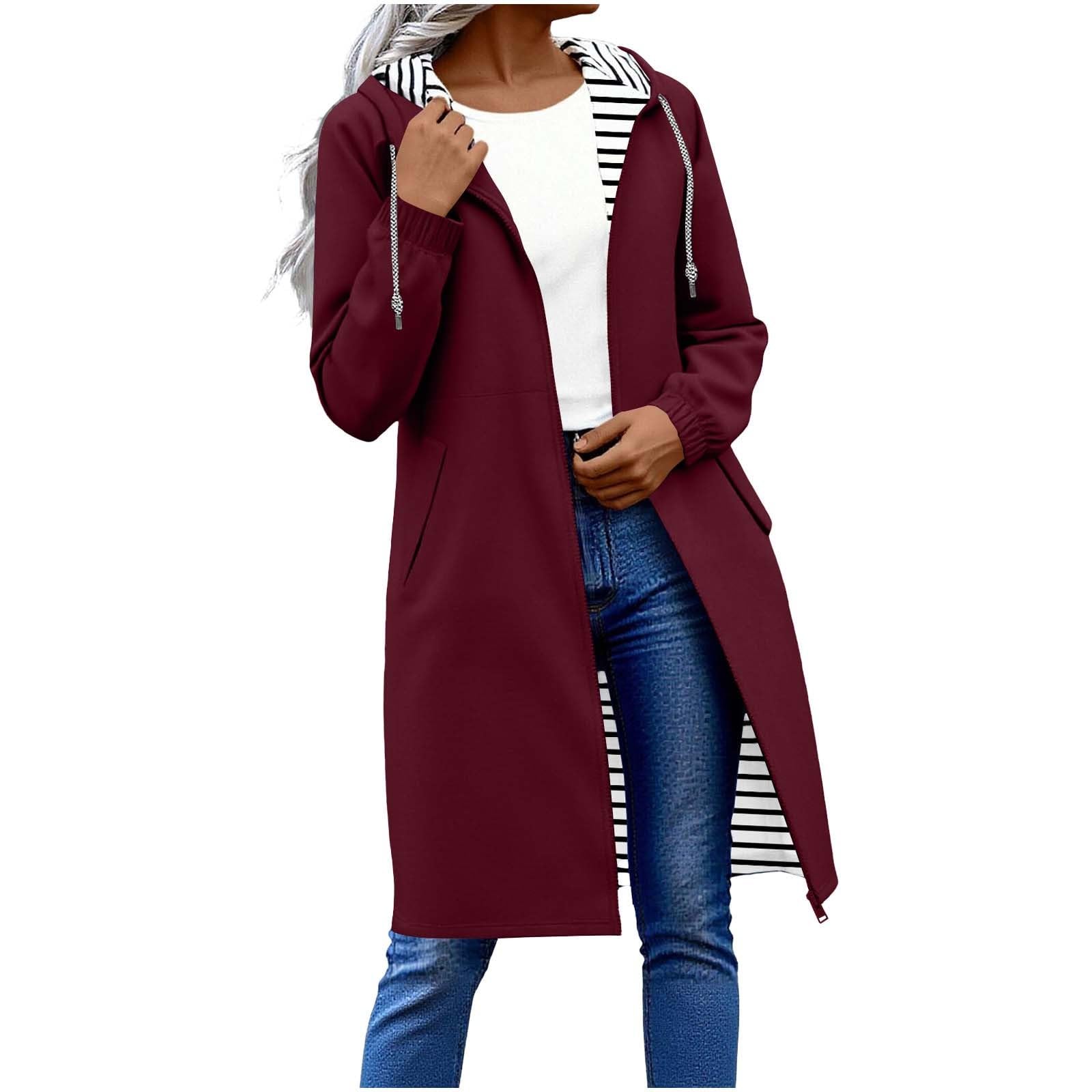 Giacca estiva da donna in softshell, impermeabile, per le mezze stagioni, con cappuccio, casual, leggera, traspirante, con tasche, coulisse, vestibilità regolare, per tutti i giorni