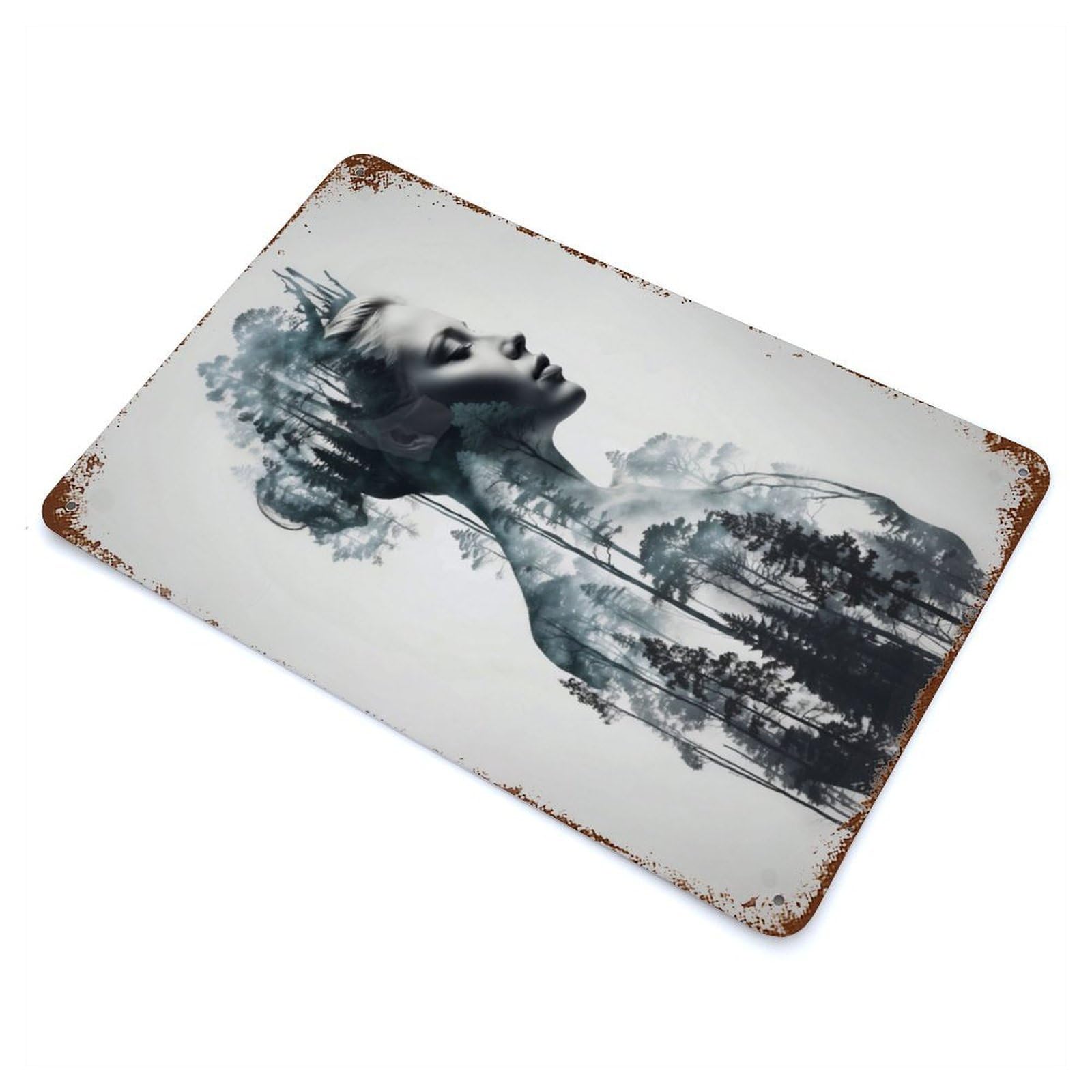 Queen of The Everwood Retro Metal Sign 11.8"x7.9", for Garage, Bar And Workshop Decor, Shabby Chic Decor