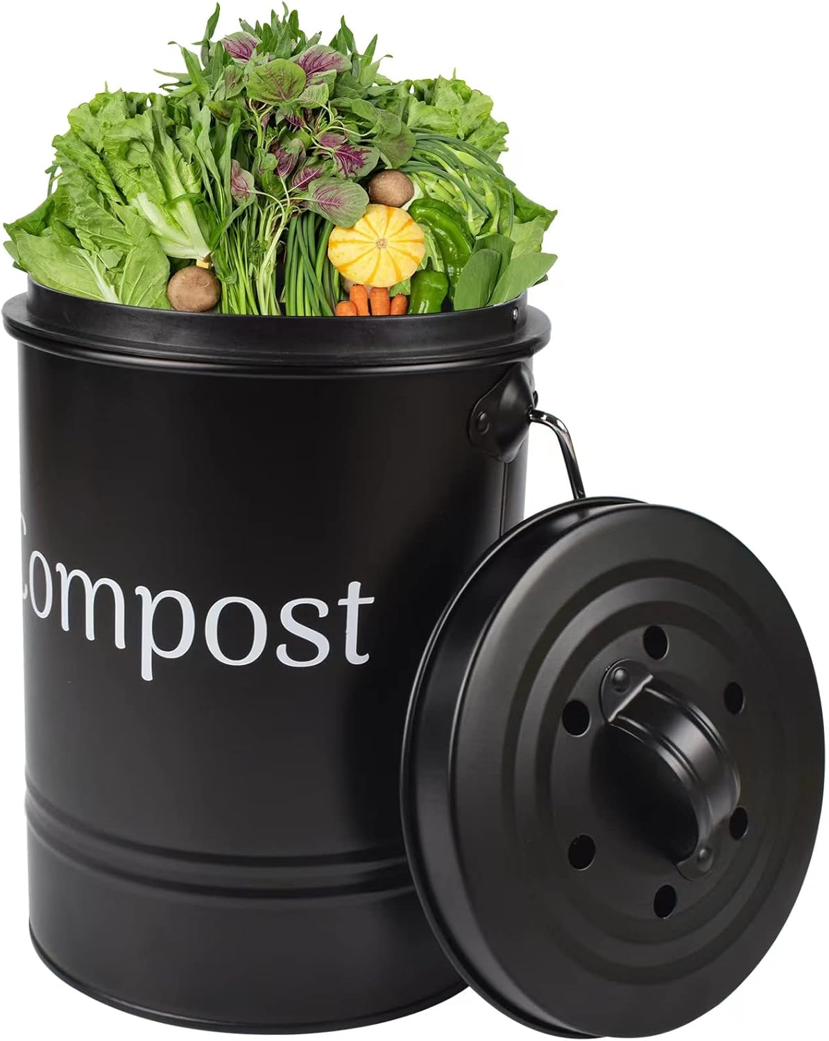 Home Indoor Countertop Small 3 Liter Stainless Steel Matt