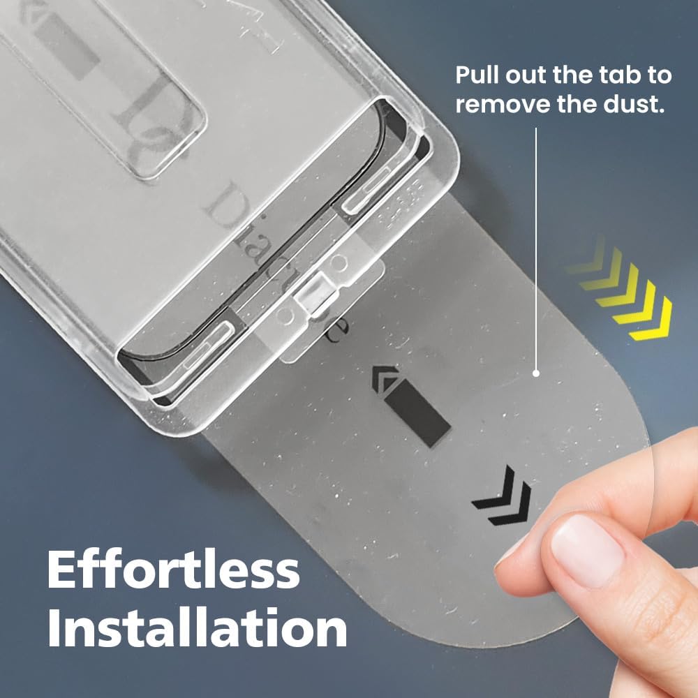 2 PACK AR Screen Protector Compatible with Samsung Galaxy S25/S24 with Auto Dust Removal Installation Frame, Anti-Reflective [Support Fingerprint Unlock] 9H Tempered Glass, Scratch Resistance, Fingerprint Resistant, Ultra HD Clear