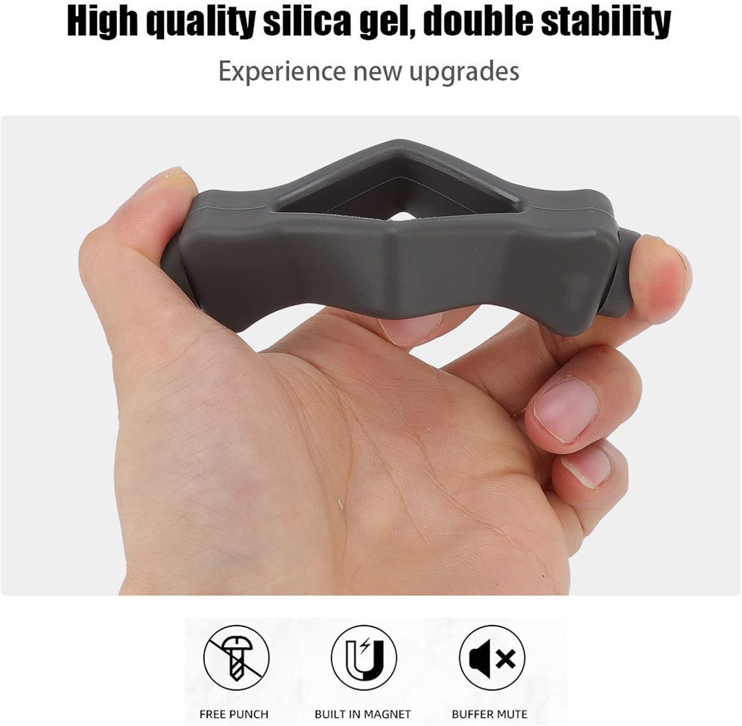 Watris Veiyi Front Load Washer Door Prop, Magnetic Washing Machine Door Prop Open, Washer Holder Opener (Gray) image 2 of 7 B0BGLZT39F