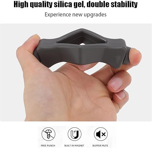 Miniatura 2 de Watris Veiyi Soporte de puerta de lavadora de carga frontal, accesorio magnético para puerta de lavadora, abridor de soporte de lavadora (gris)