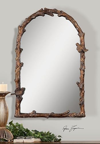 Miniatura 2 de Paza - Espejo de arco de 36.75 pulgadas - 26.75 pulgadas de ancho por 2.5 pulgadas de profundidad
