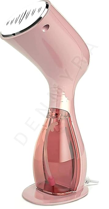 DENMYRA Professional Upgraded Rapid Heating & Quick steam Portable Steamer for Clothes Garment Steamer -1000-Watt Fast Heat Up | Upto 21 g/min Powerful steam| 200ml Capacity | Vertical & Horizontal Steaming| Auto shut off protection| Kills 99.9%* Bacteria