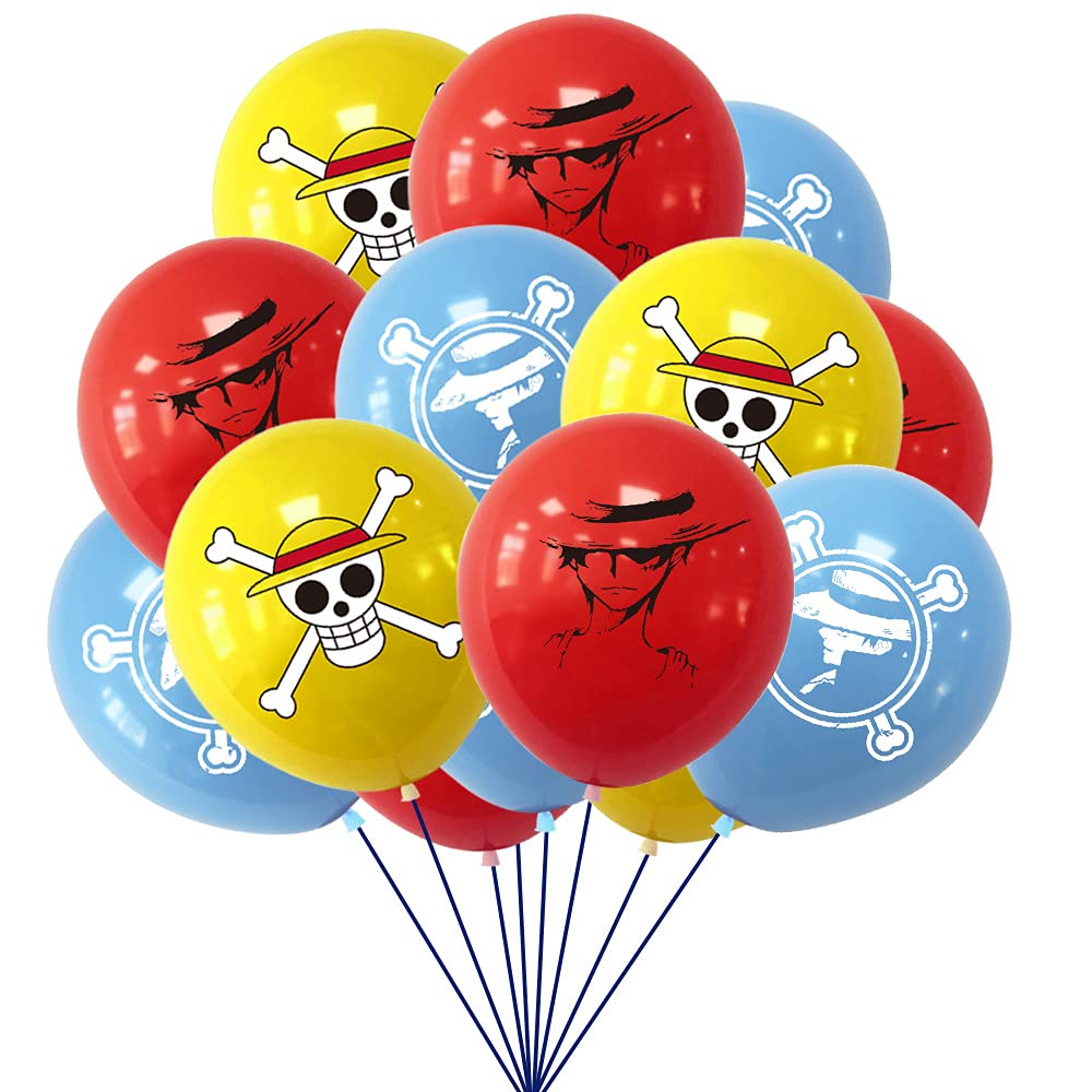 Norinoya One Piece Birthday Party Decorations Set Including