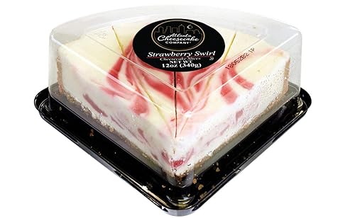 Atlanta Cheesecake Strawberry Quarter Cheesecake, 12 Oz