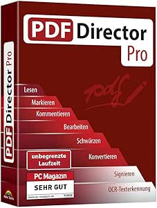 Markt & Technik PDF Director PRO Vollversion, 1 Lizenz PDF-Software ...