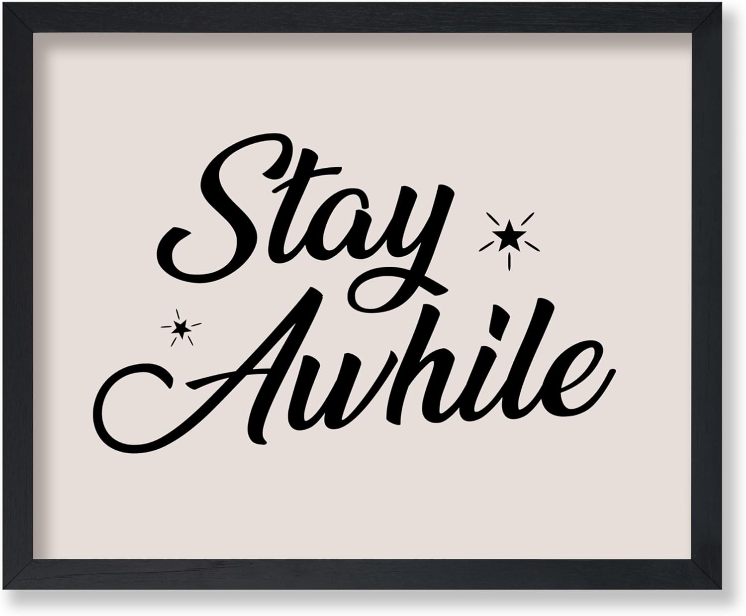 Poster Master Pink Typography Print - Retro Howdy Poster - Wild West Art - Trendy Western Wall Design - Gift for Men & Women - Decor for Office, Dorm or Living Room - 16x20 UNFRAMED Wall Art