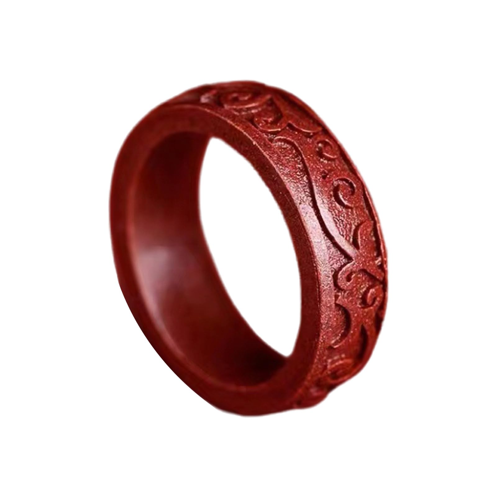 Maxtonser Prosperity and Luck FengShui Cinnabars Rings Decoration for Men and Women Good Fortunes Amulet Jewelry