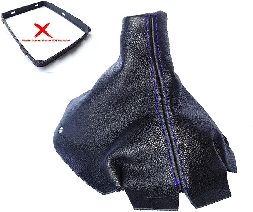 Shift Boot Compatible with Mercedes C-Class W204 Leather Various Stitching Colour Available (Grey Stitch)