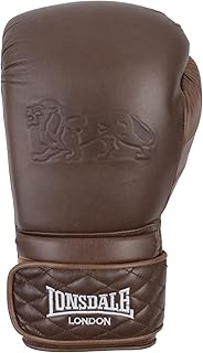 Lonsdale Guantes de Boxeo de Piel Vintage