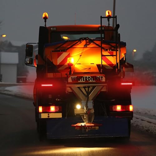 Miniatura 5 de 15 luces LED traseras de freno de remolque, 2 piezas de 10 pulgadas, conjunto de tira de freno de automóvil, luces traseras de freno de barra LED